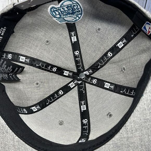 Los Angeles Clippers New Era Gray Blue SnapBack Hat Cap 59Fifty - Picture 7 of 8